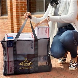 Oversized Utility Tote Posh Boss Carry-All Bag